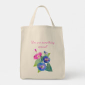 Tote Bag Septembre cadeaux de fleurs de naissance Gloire du (Dos)