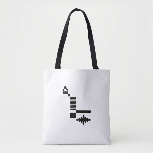 Tote Bag Séquence d'impulsions IRM (Devant)