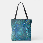 Tote Bag Séquins Sparkle : Macro Abstrait Arrière - plan (Dos)