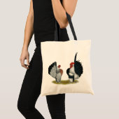 Tote Bag Serama Bantams (Devant (produit))