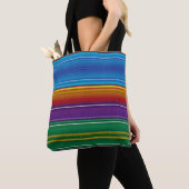 Tote Bag Serape mexicain #3 (De près)