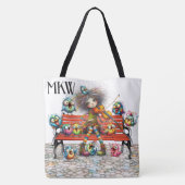 Tote Bag Sérénade de violon - REGARDEZ-VOUS ! (Dos)