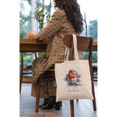 Tote Bag Serene Robin, personnalisée