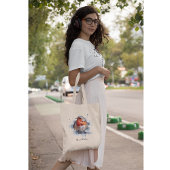 Tote Bag Serene Robin, personnalisée