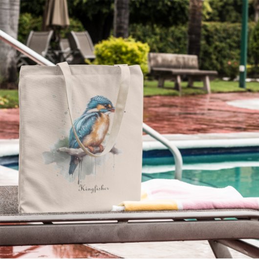 Tote Bag Sérénité du martin-pêcheur