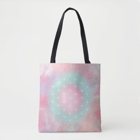 Tote Bag serenity flower of life (Devant)
