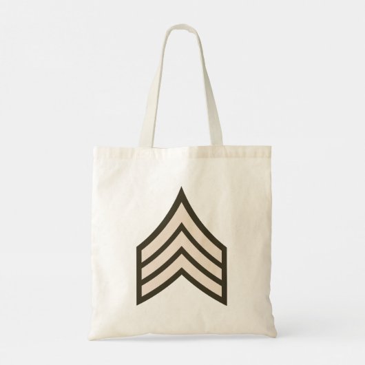 Tote Bag Sergent d'armée (Dos)