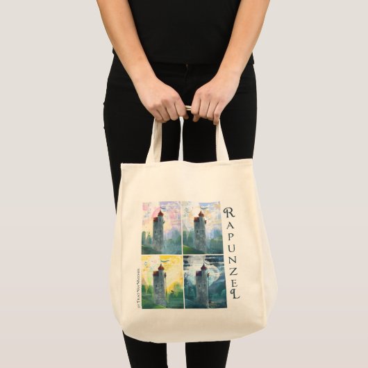 Tote Bag Série d'art Rapunzel (Devant (produit))