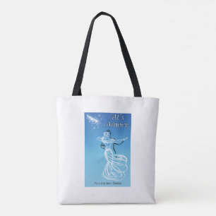 Tote Bag Série de valse Fourre-tout de bicyclette