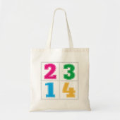 Tote Bag Série numérique 1234 (Devant)