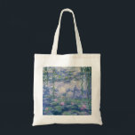 Tote Bag Série Water Lilies par Claude Monet<br><div class="desc">Claude Monet - une célébration des Maîtres d'Art</div>