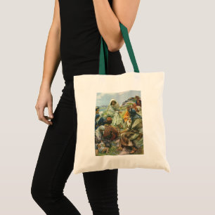 Tote Bag Sermon sur la montagne de Jésus-Christ, Religion V