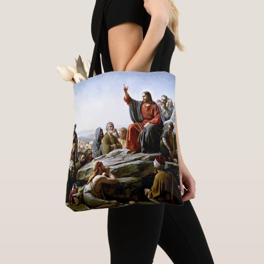 Tote Bag Sermon sur le Mont - Carl Bloch peinture (De près)