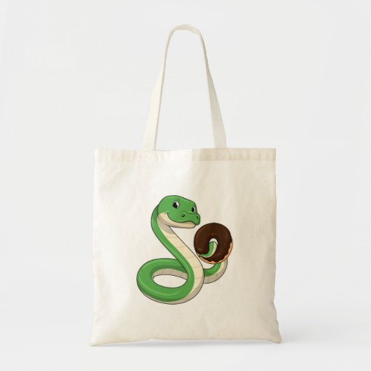 Tote Bag Serpent avec beigne (Devant)