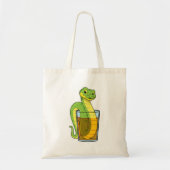 Tote Bag Serpent avec jus (Devant)