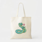 Tote Bag Serpent avec Lollipop (Devant)