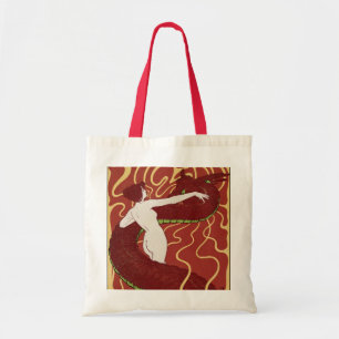 Tote Bag Serpent et femme