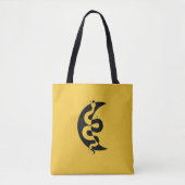 Tote Bag Serpent et lune (Devant)