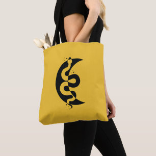 Tote Bag Serpent et lune