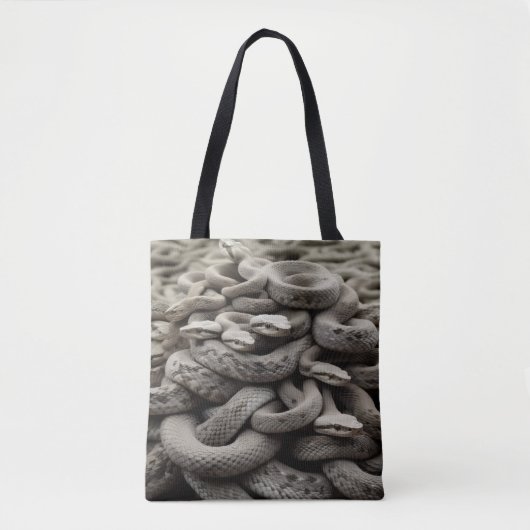 Tote Bag Serpents Enroulés (Devant)