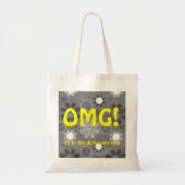 Tote Bag Service de mini-messages de l'anglais d'OMG (Devant)