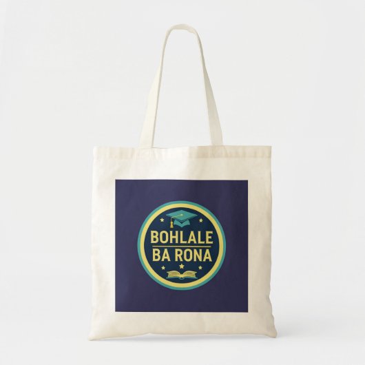 Tote Bag Services de tutorat "Bohlale Ba Rona" (Devant)