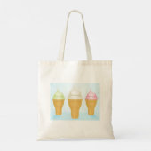 Tote Bag Servir Doux Crème de glace cônes amusant Dessert d (Dos)
