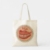 Tote Bag Ses fausses dents (Dos)