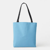 Tote Bag Sésame Sésame | Coeur de gribouillis de caniche Mo (Dos)