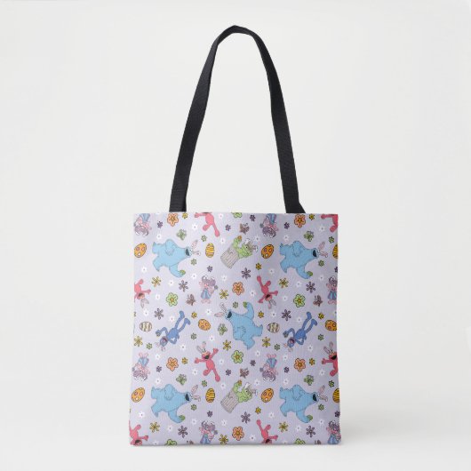 Tote Bag Sesame Street Bunny Motif (Devant)