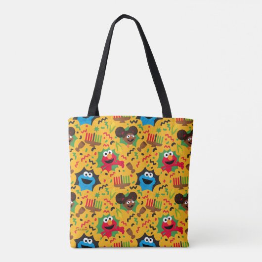 Tote Bag Sesame Street Kwanzaa Motif (Dos)