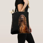 Tote Bag Setter irlandais Fourre-tout (De près)