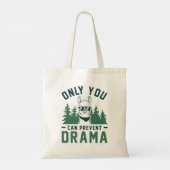 Tote Bag Seule la prévention du drame (Dos)