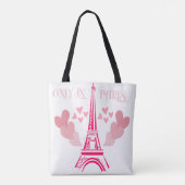 Tote Bag Seulement à Paris Handbag (Dos)