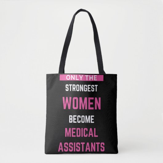 Tote Bag Seules Les Femmes Les Plus Fortes Deviennent Assis (Devant)