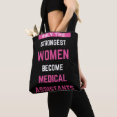 Tote Bag Seules Les Femmes Les Plus Fortes Deviennent Assis (De près)