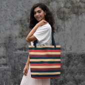 Tote Bag Seventies Stripes