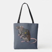 Tote Bag Sewer Punk Rat (Dos)