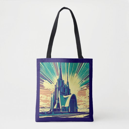 Tote Bag SF Église futuriste 3 (Devant)