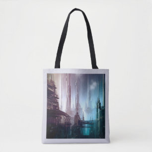Tote Bag SF Futuristic City 2