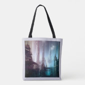 Tote Bag SF Futuristic City 2 (Dos)