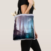 Tote Bag SF Futuristic City 2 (De près)