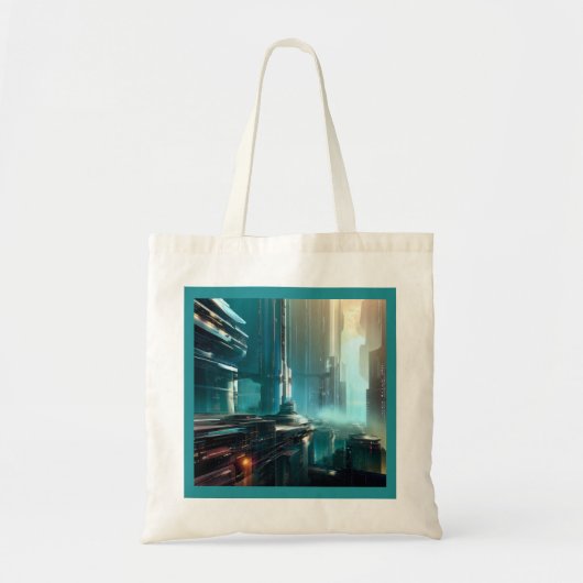 Tote Bag SF Futuristic City 3 (Devant)