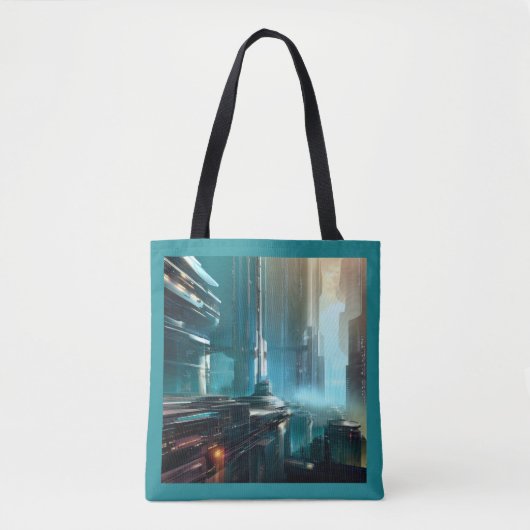 Tote Bag SF Futuristic City 3 (Devant)