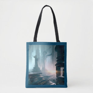 Tote Bag SF Futuristic City 4