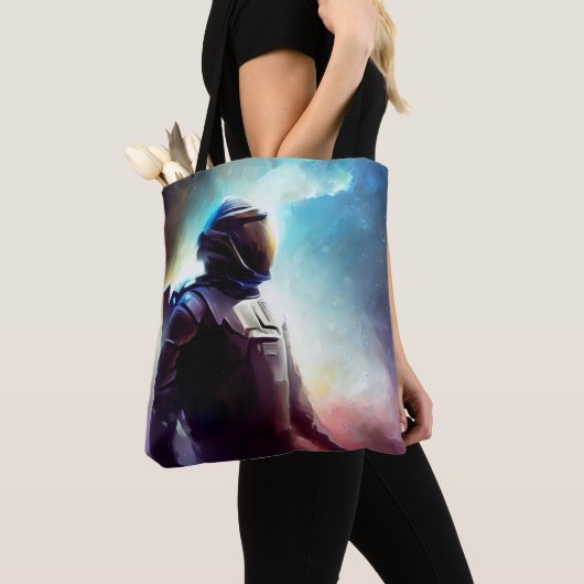 Tote Bag SF Space Hero 3 (De près)