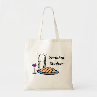 Tote Bag Shabbat Shalom Fourre-tout