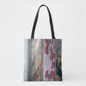 Tote Bag Shabby Chic Wood (Devant)