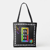 Tote Bag Shalom Israël (Dos)