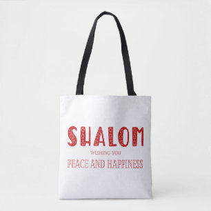Tote Bag SHALOM Paix Et Bonheur